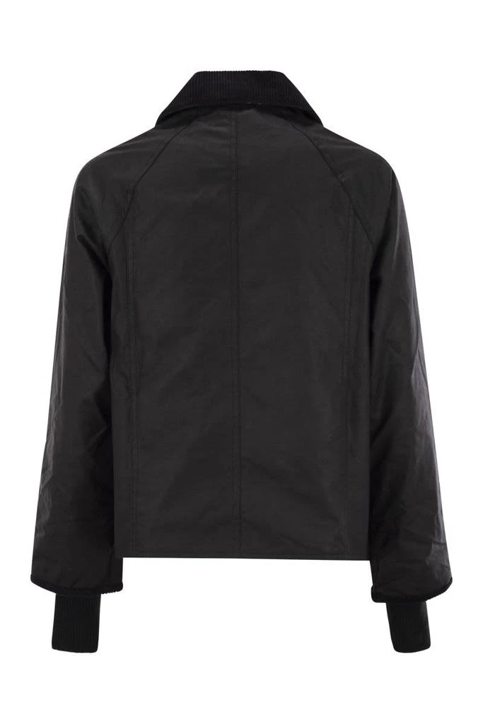 Barbour BEADNELL WAXED JACKET WITH CROP CUT 2