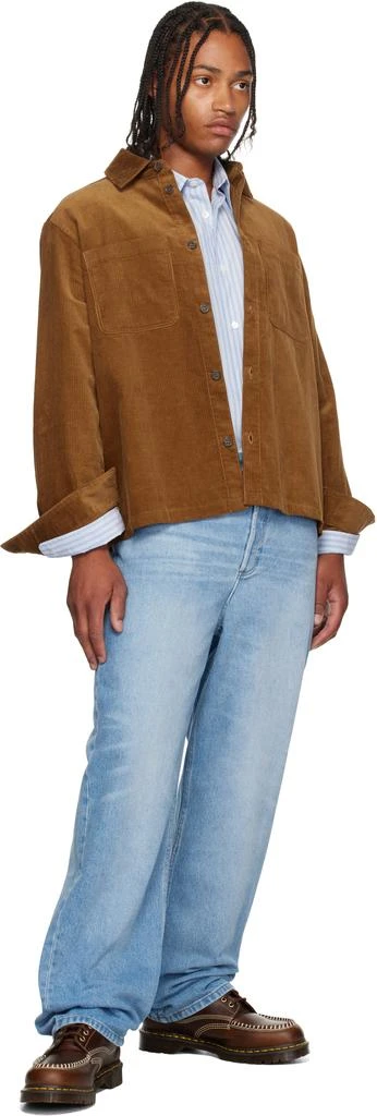 Dr. Martens Brown Orleans Leather Lowell Derbys 5