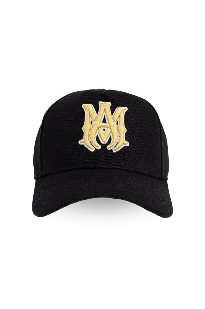 Amiri M.A. Logo Embroidered Baseball Black Cap Amiri MA Canvas Hat | Saks Fifth Avenue main image 4