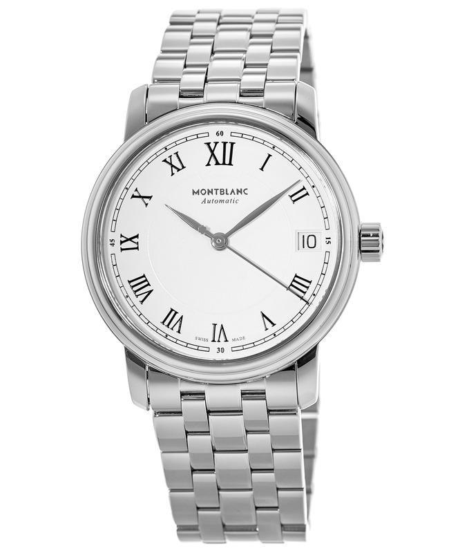 MontBlanc Montblanc Tradition Silver Dial Steel Women's Watch 124783