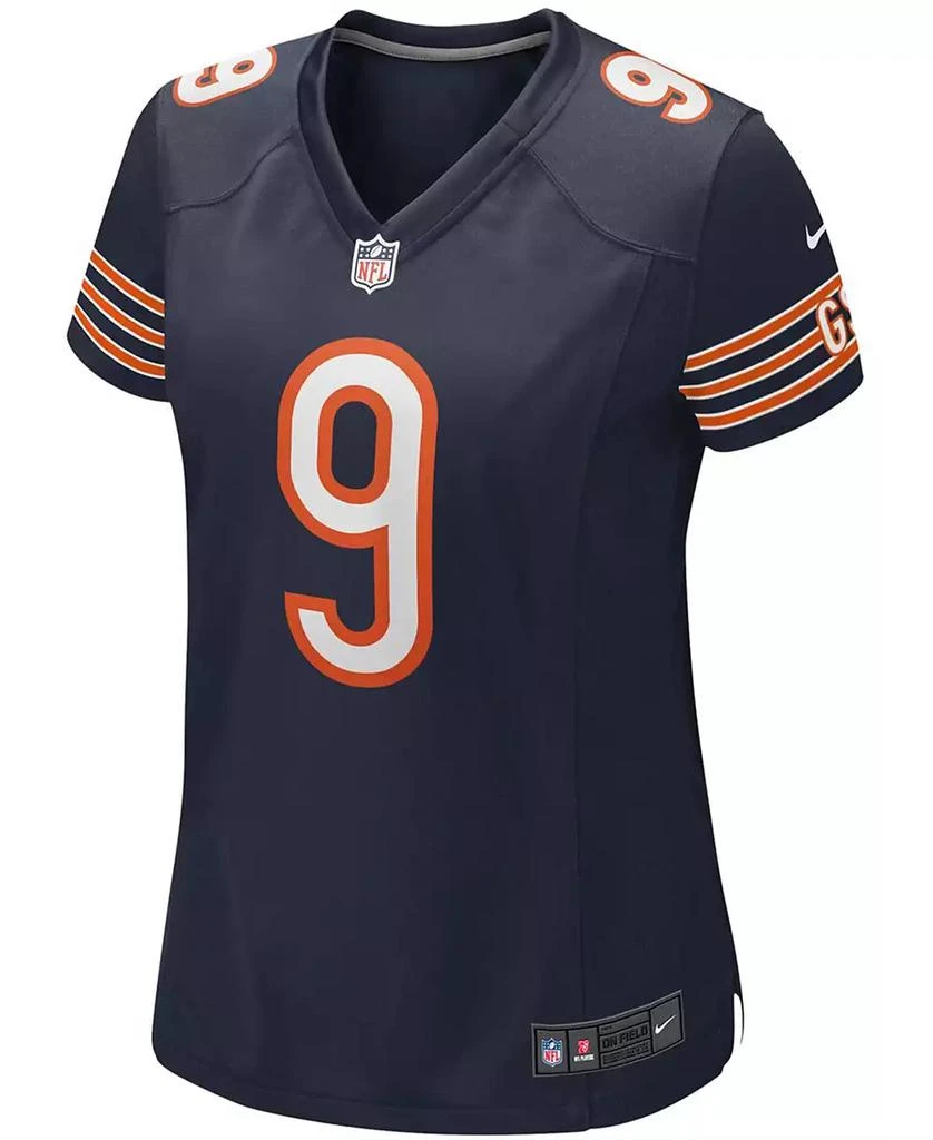 NIKE Women's Nick Foles Navy Chicago Bears Game Jersey 3