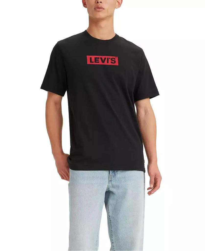 Levi's Men's Relaxed-Fit Box Tab Logo Crewneck T-shirt