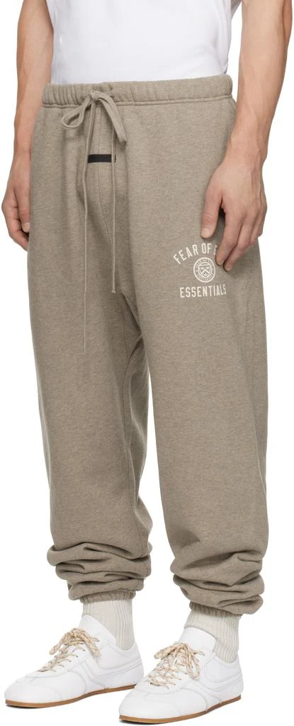 Essentials Gray Fleece Essential Sweatpants 4