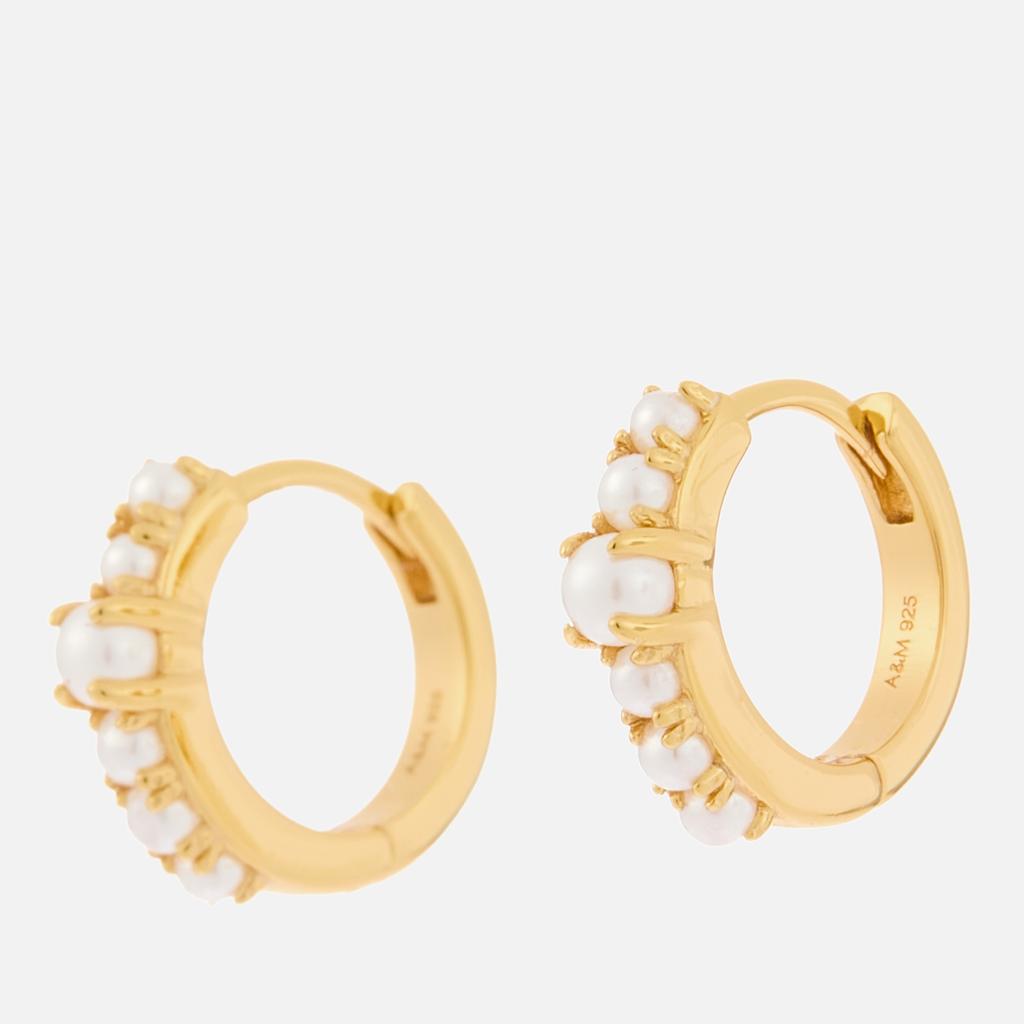 ASTRID & MIYU Astrid & Miyu Radiant Gold-Plated Sterling Silver Earrings