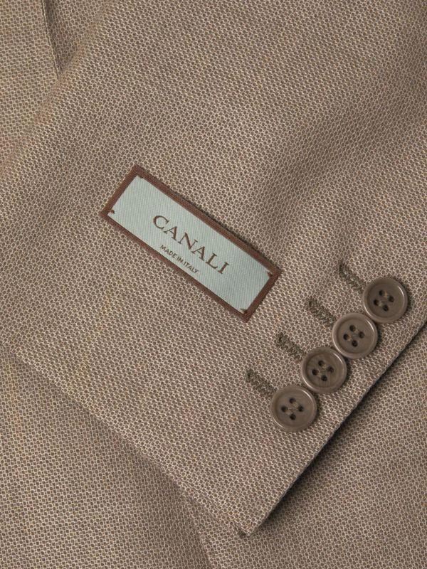 Canali Modern-Fit Solid Wool Two-Button Suit 4