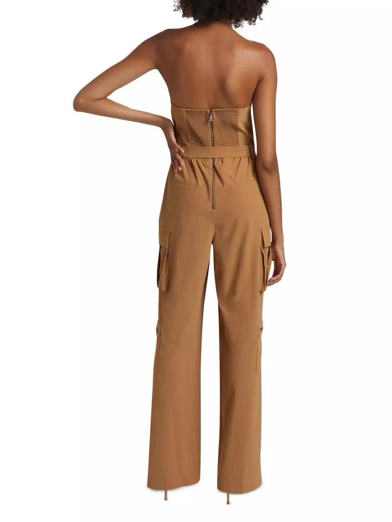 Alice + Olivia Sachiko Strapless Cargo Jumpsuit 5