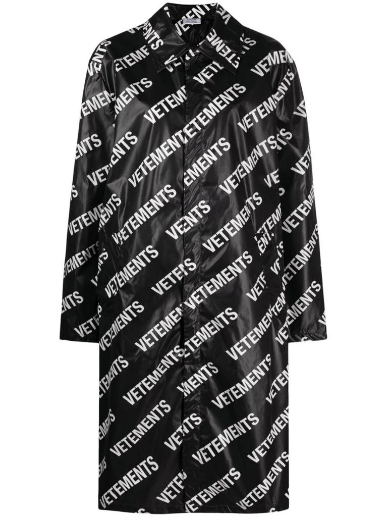 Vetements Vetements Monogram Raincoat Clothing 1