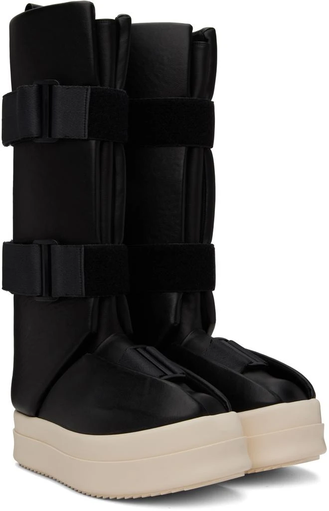 Rick Owens Black Splint Boots 4