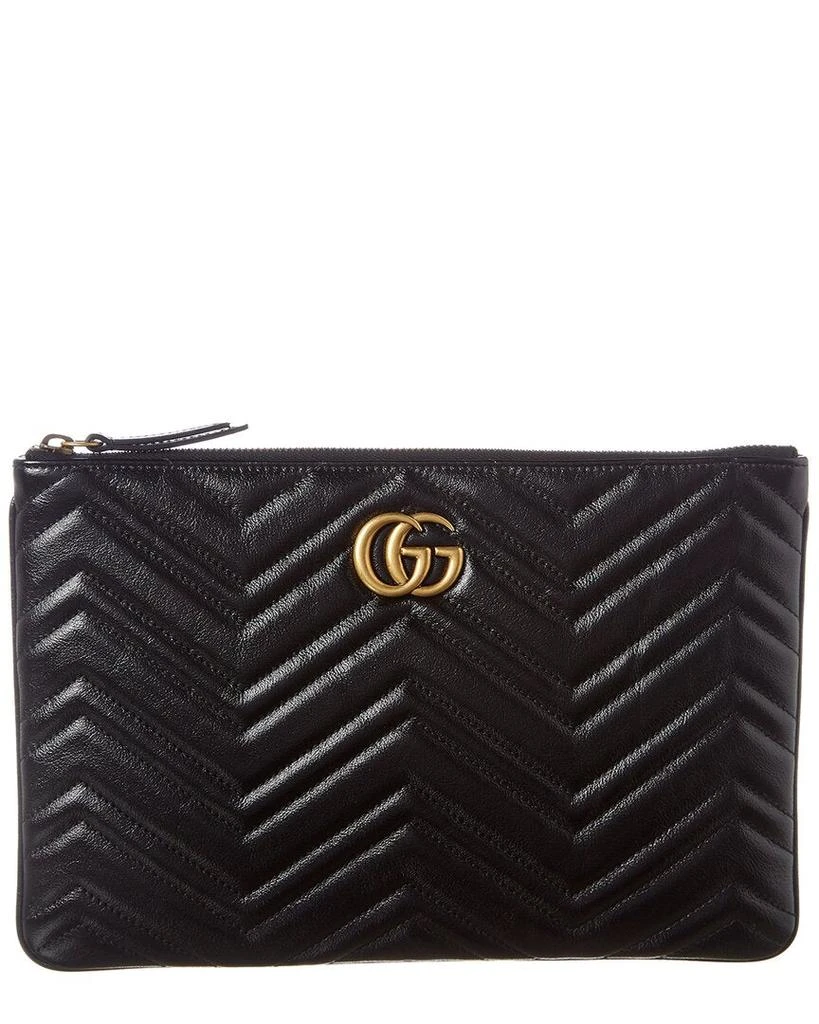 Gucci GG Marmont Matelasse Leather Pouch 1