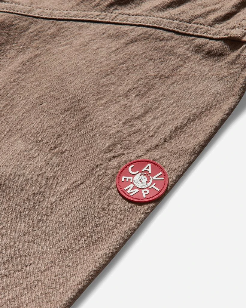 Cav Empt Men's Canvas Zip Jacket Brown 4