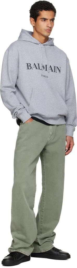 Balmain Black B-Court Sneakers 5