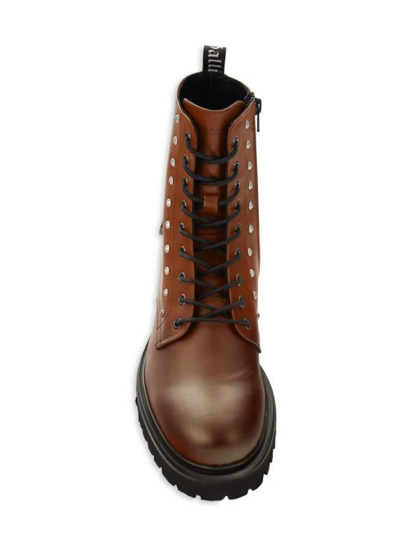 Curb Link Leather Combat Boots – On Sale Now with Up to 69  display picture 1