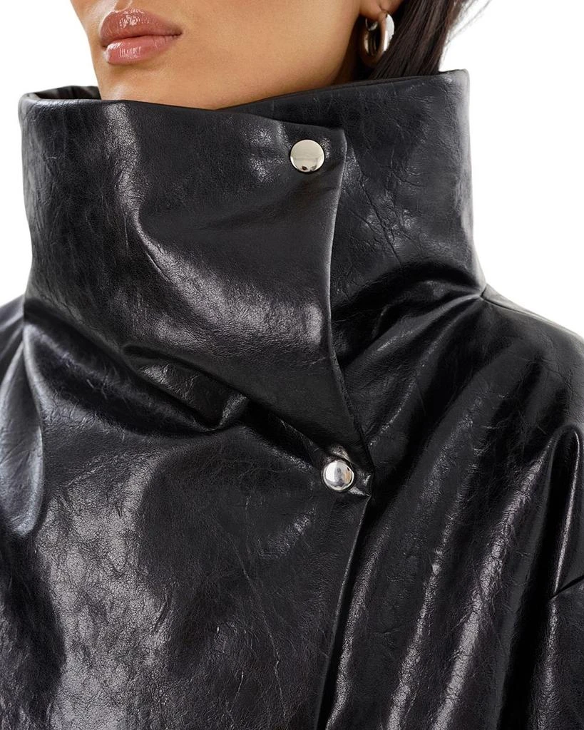 LaMarque Ronnie Asymmetric Faux Leather Jacket 5