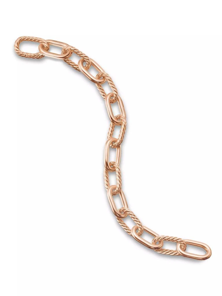 David Yurman DY Madison Chain Bracelet in 18K Rose Gold 5