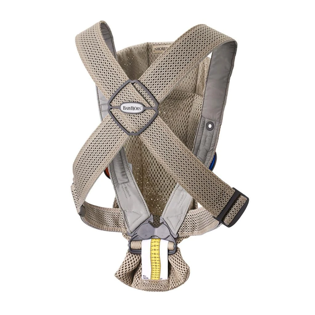 BabyBjörn BABYBJÖRN Mini 3D Mesh Baby Carrier - Gray Beige 3