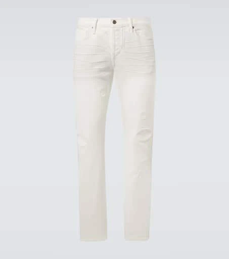 Tom Ford Distressed slim jeans 1