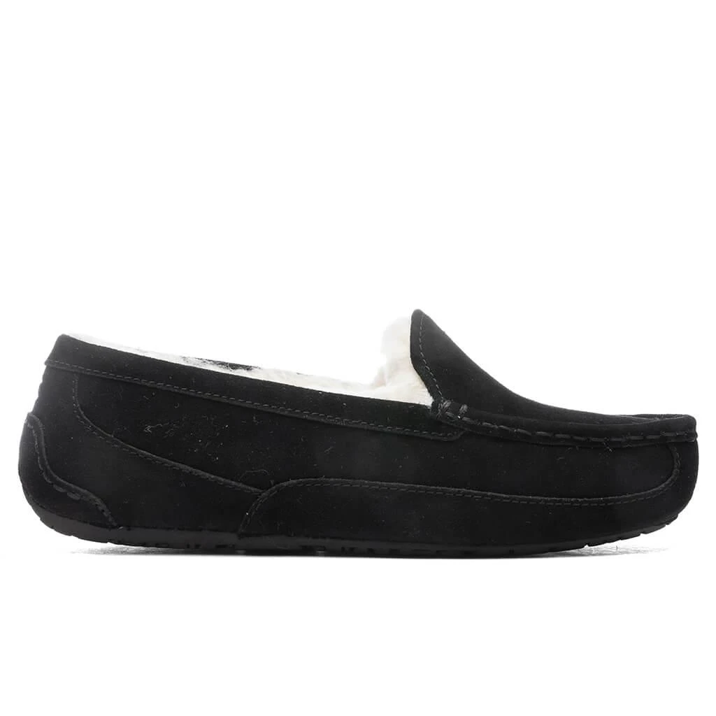 UGG Kids Ascot Slipper - Black Suede 1