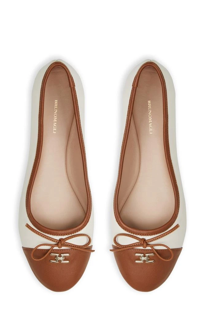 Bruno Magli Donatella Cap Toe Ballet Flat 3