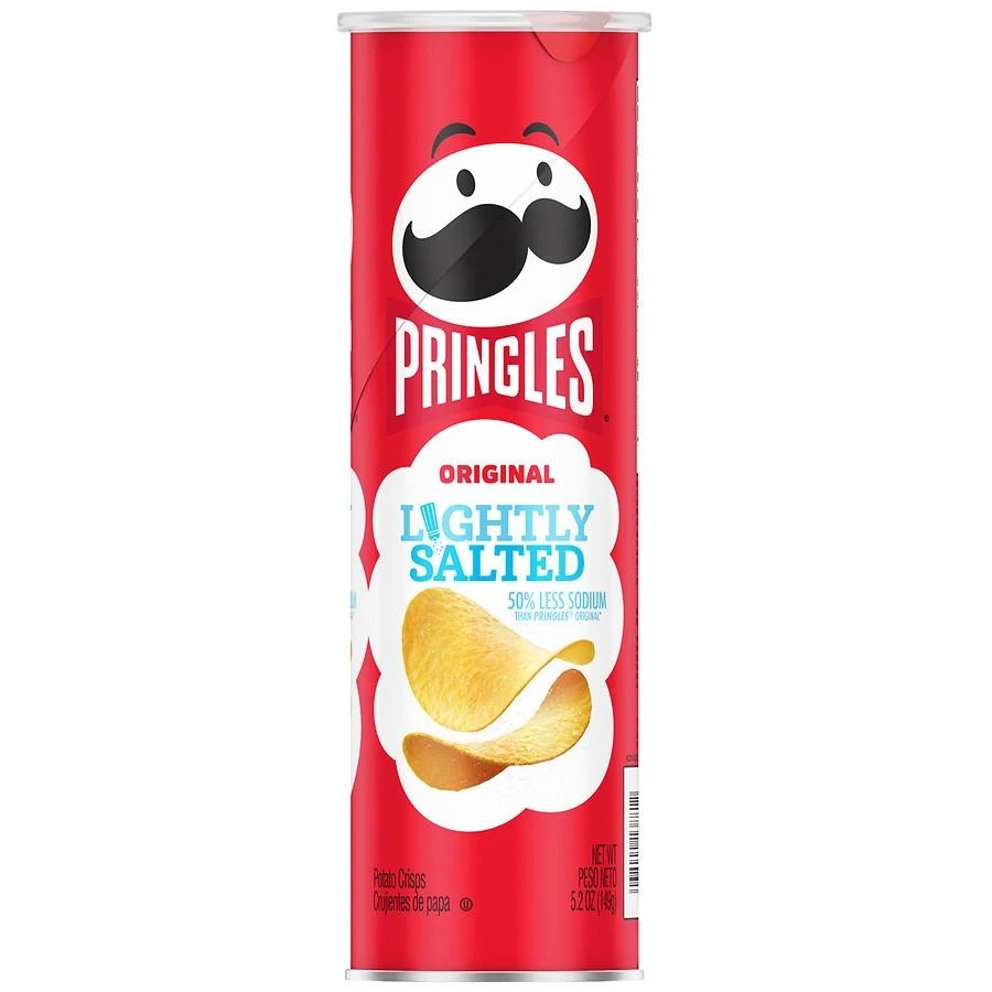 Pringles Potato Crisps Chips Lightly Salted Original 6