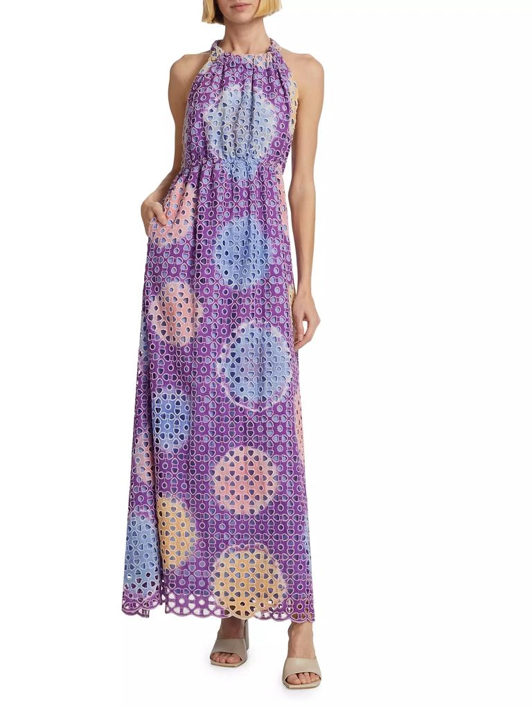 Busayo Oye Eyelet Cotton Maxi Dress 2
