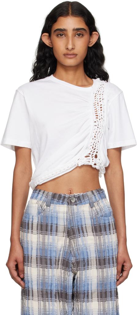 Collina Strada Gray Clover T-shirt - T-Shirts - Save Extra