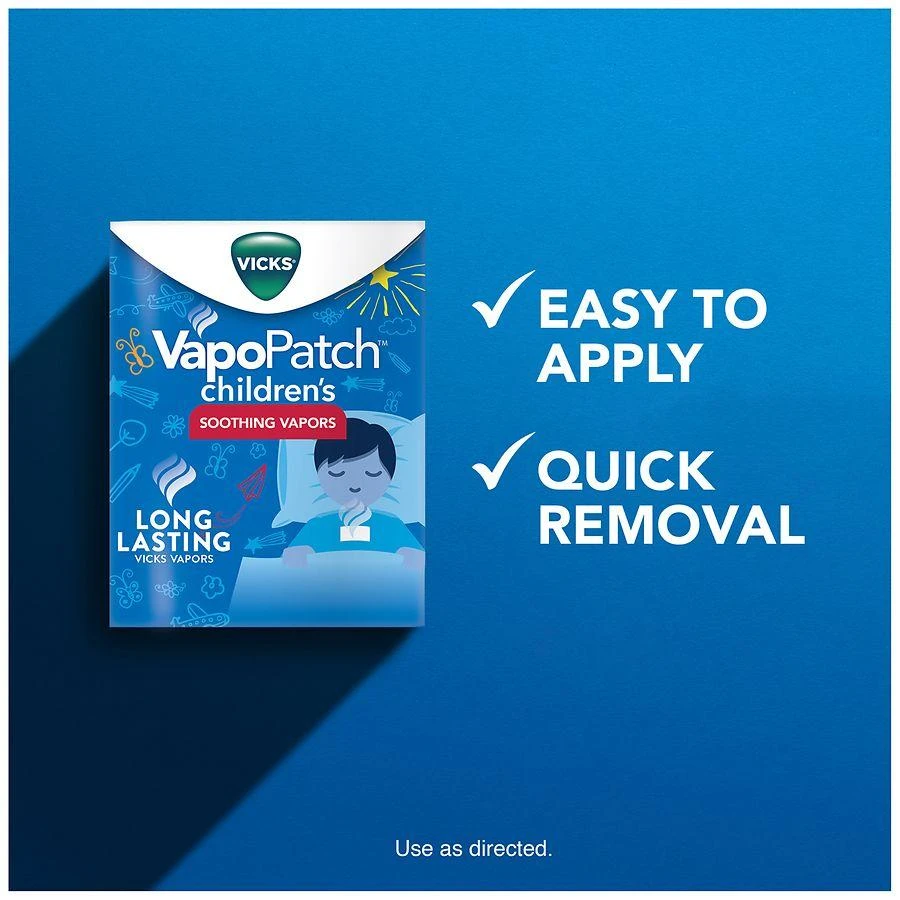 Vicks Non-Medicated Wearable Aroma Patch, Soothing Vicks Vapors, Ages 6+ Eucalyptus and essential oils 8