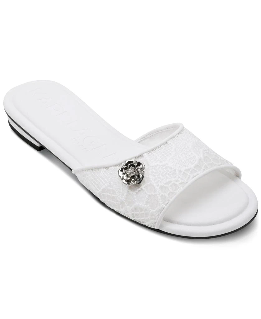 Karl Lagerfeld Paris CELIN FLORAL FLAT SLIDE 1