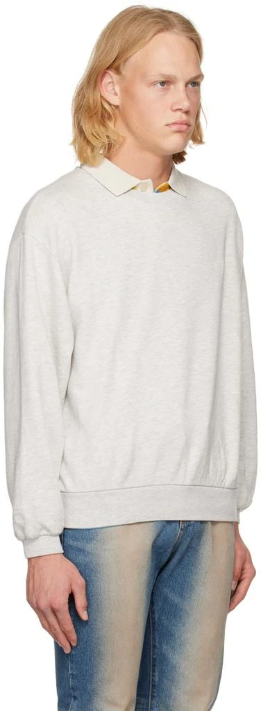 ERL Gray Crewneck Sweatshirt 2
