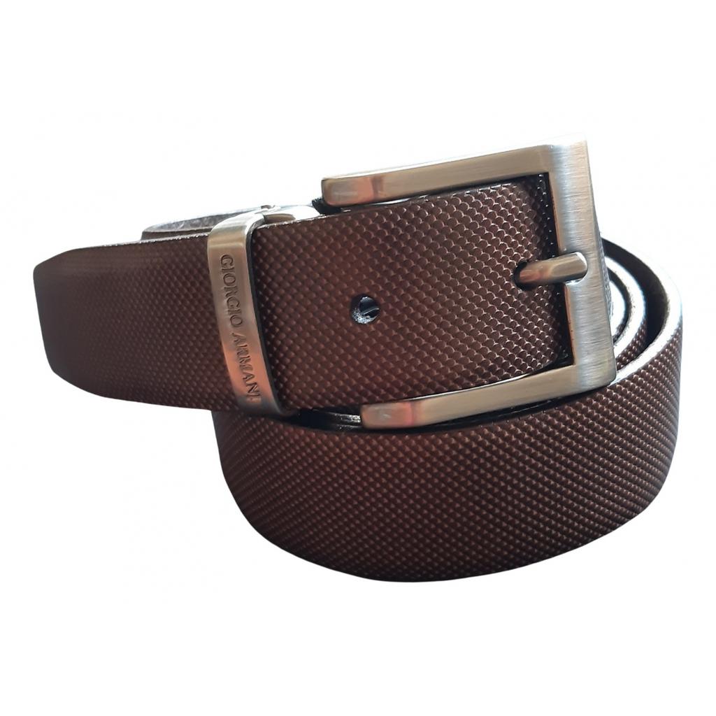 armani leather belt price