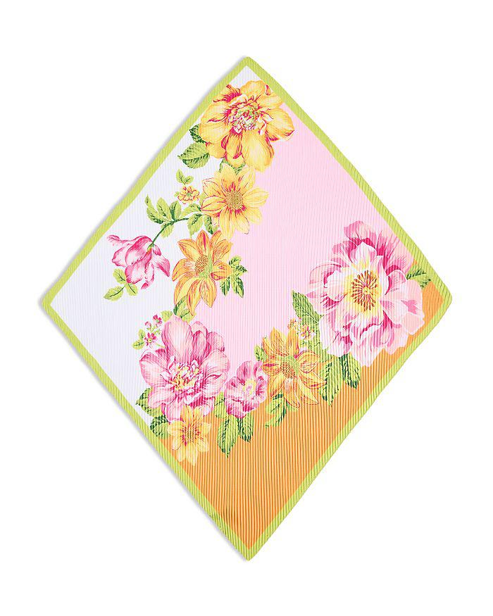 Echo Design Sunshine Garden Pleated Diamond Scarf