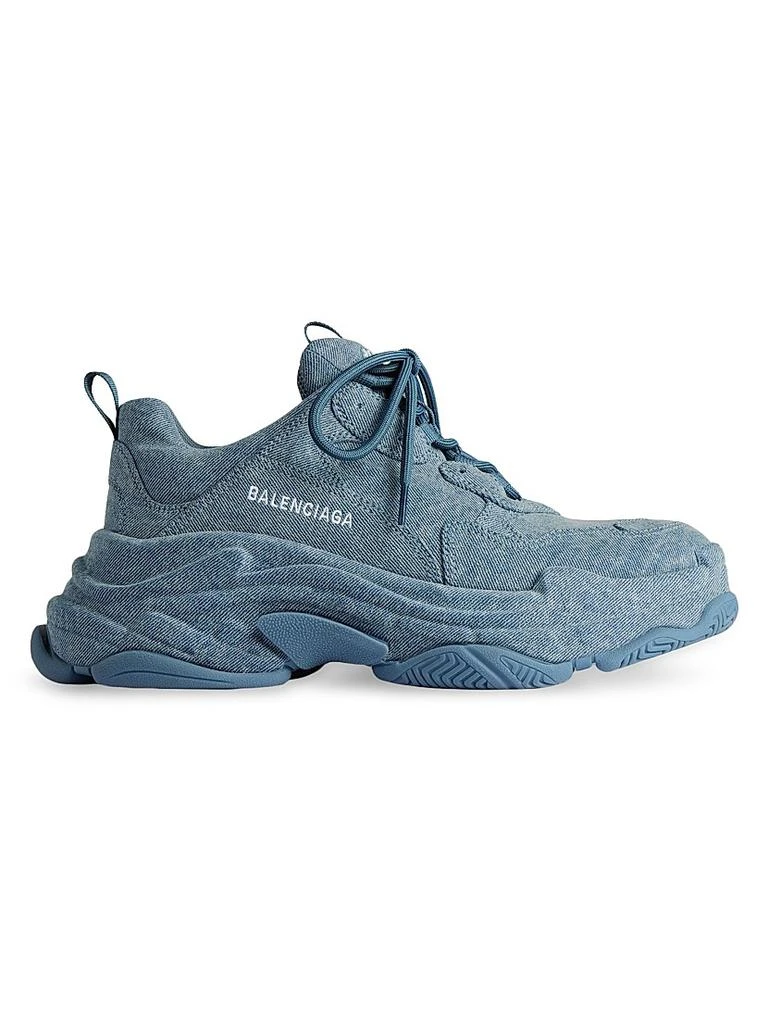 Balenciaga Triple S Sneakers Denim 1