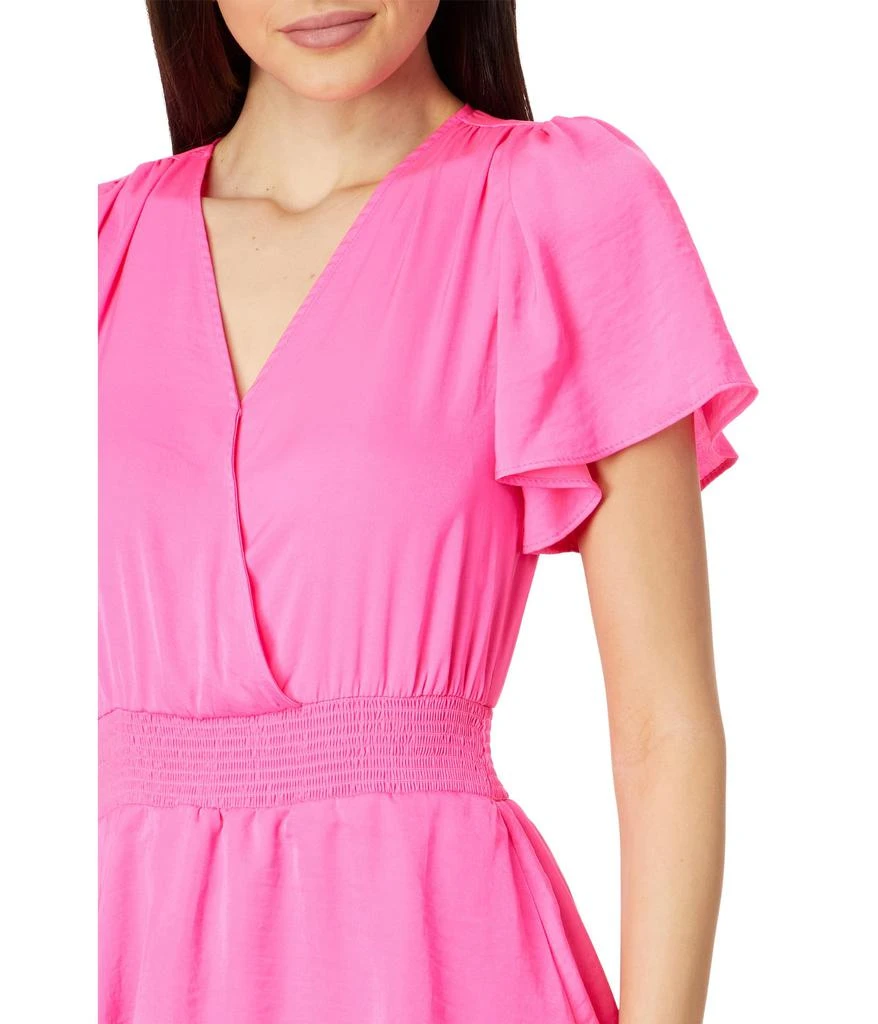 Vince Camuto Four Teir Layered Dress With V Neck 3