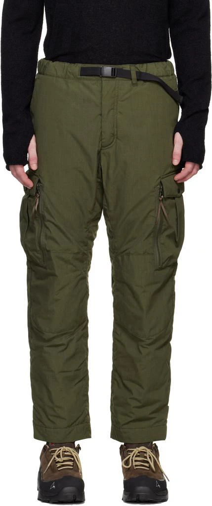 NANGA Khaki Hinoc Down Pants 1