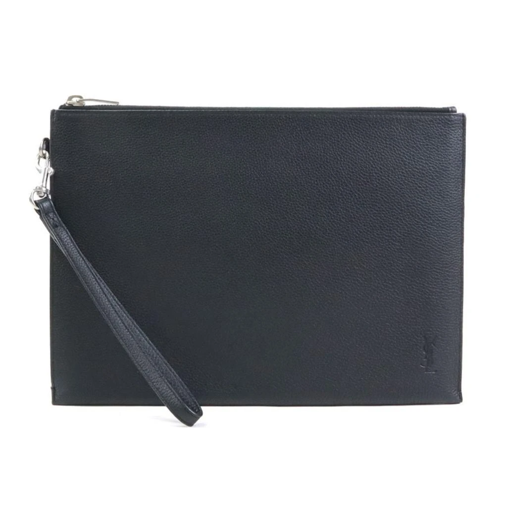 Yves Saint Laurent Leather Clutch Bag (Pre-Owned) 1