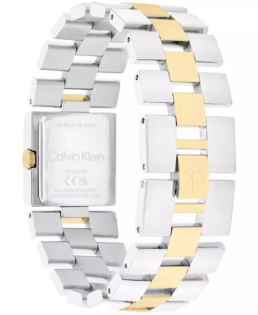Calvin Klein Women's CK Meridian Two-Tone Stainless Steel Bracelet Watch, 22mm 3