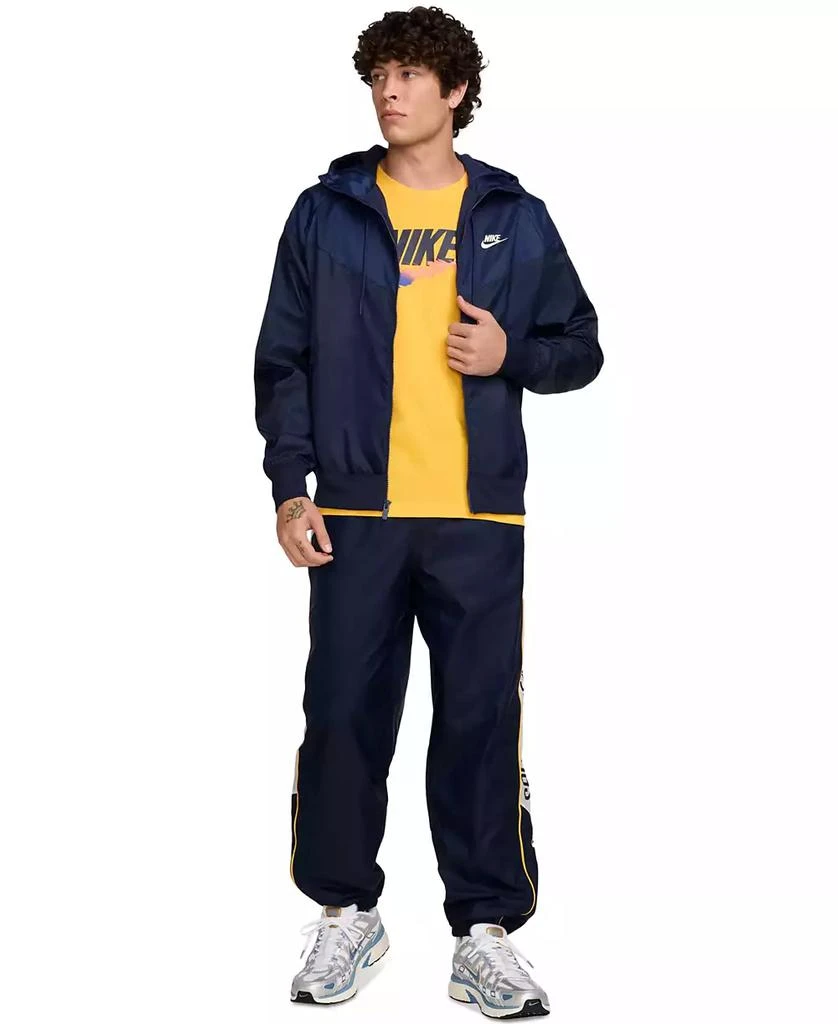 NIKE Club Men's Drawstring Woven Side Stripe Jogger Pants 2
