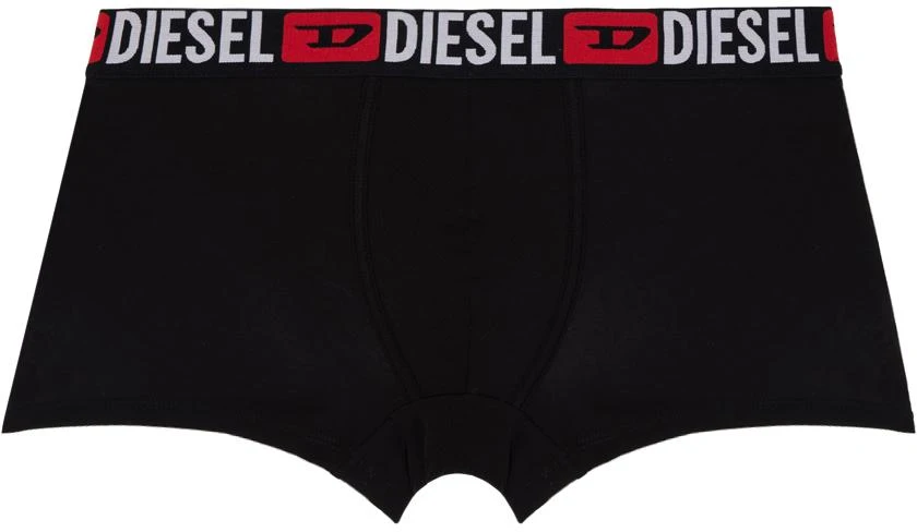 Diesel Three-Pack Black Umbx-Damien Boxer Briefs 2