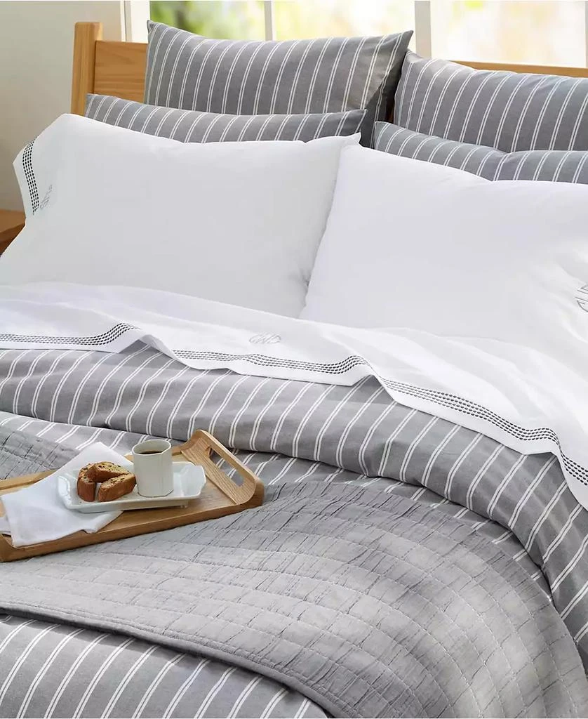 Lands
 End 400 Thread Count Sateen Embroidered Sheets