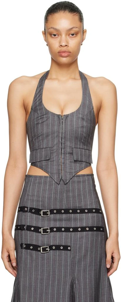 Miaou Gray Dani Tank Top 1