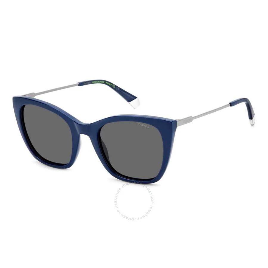 Polaroid Polarized Grey Cat Eye Ladies Sunglasses PLD 4144/S/X 0PJP/M9 52 1