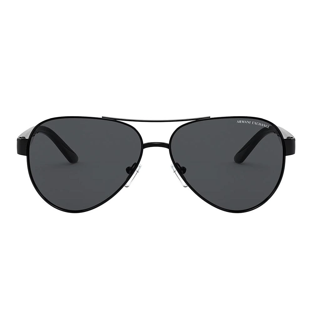 Armani Exchange AX 2034S 600087 59mm Unisex Aviator Sunglasses 2