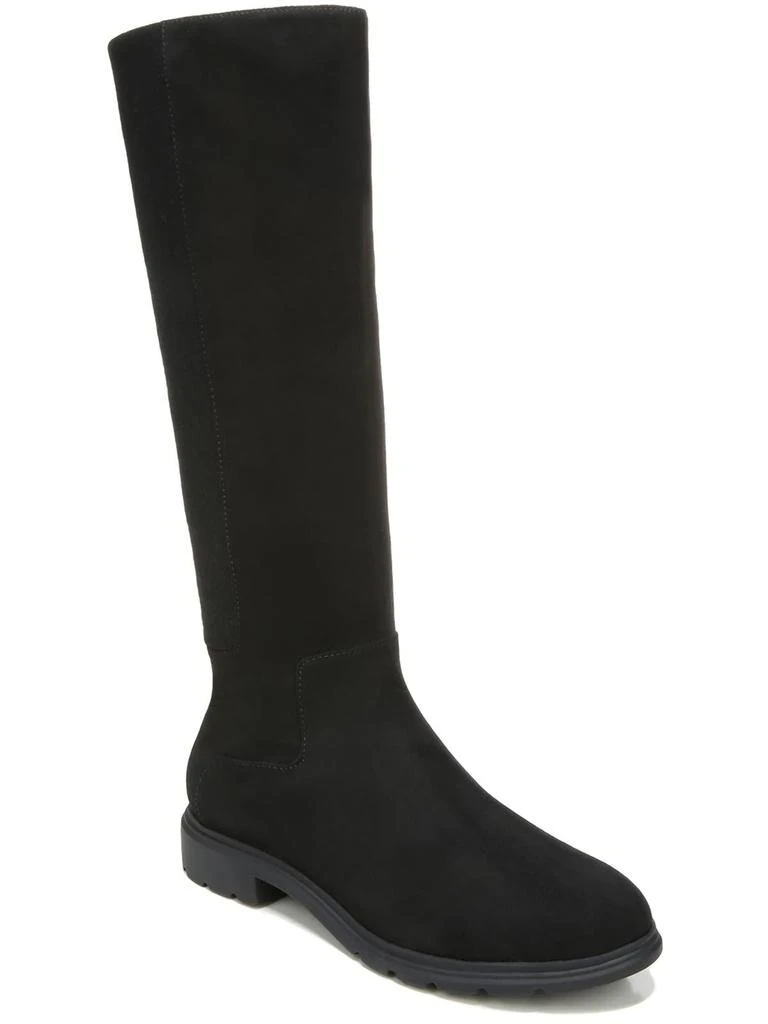 Dr. Scholl's Shoes New Start Womens Faux Suede Tall Knee-High Boots 4
