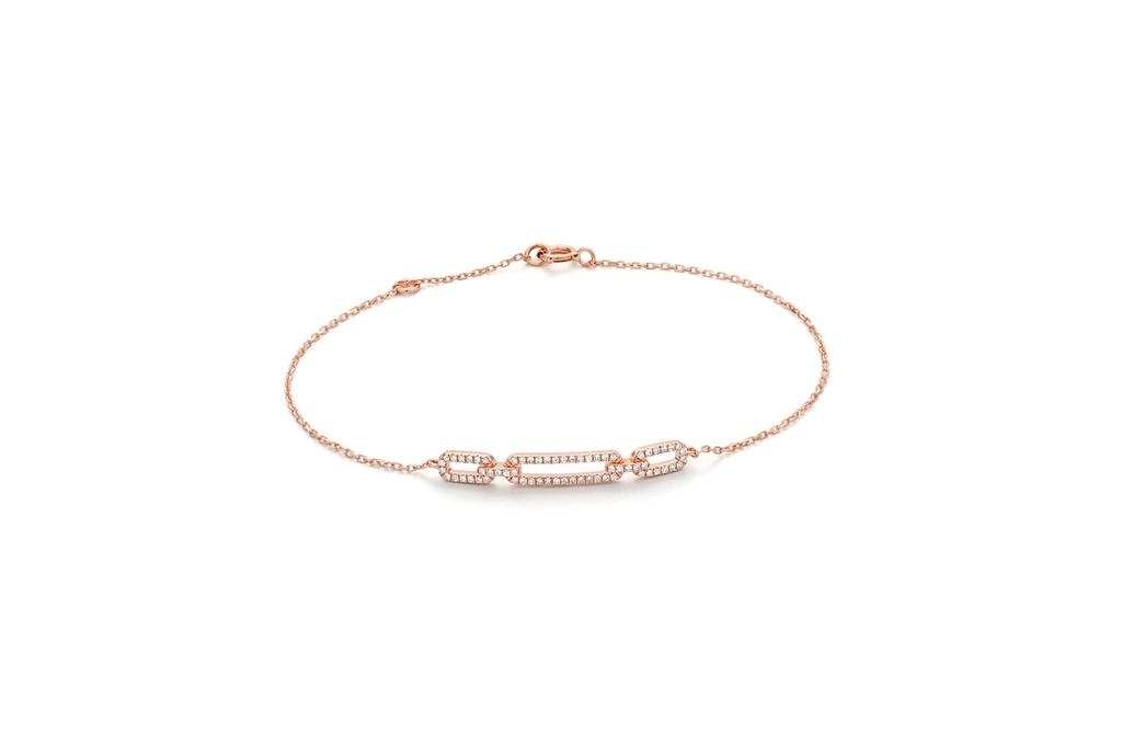 Mozafarian Gold and diamond bracelet
