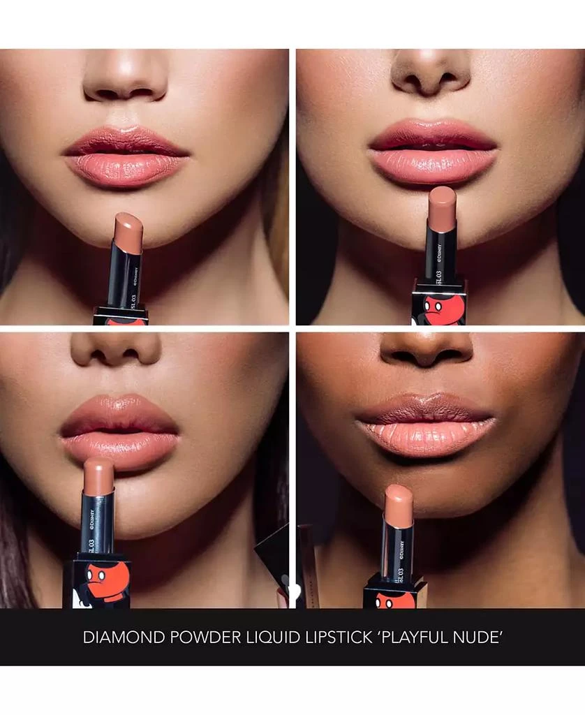House of Sillage Disney x Diamond Powder Satin Lipstick - Playful Nude 3