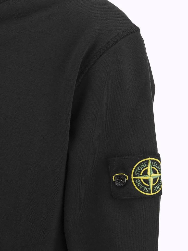 Stone Island Stone Island Zip-Up Drawstring Hoodie 4