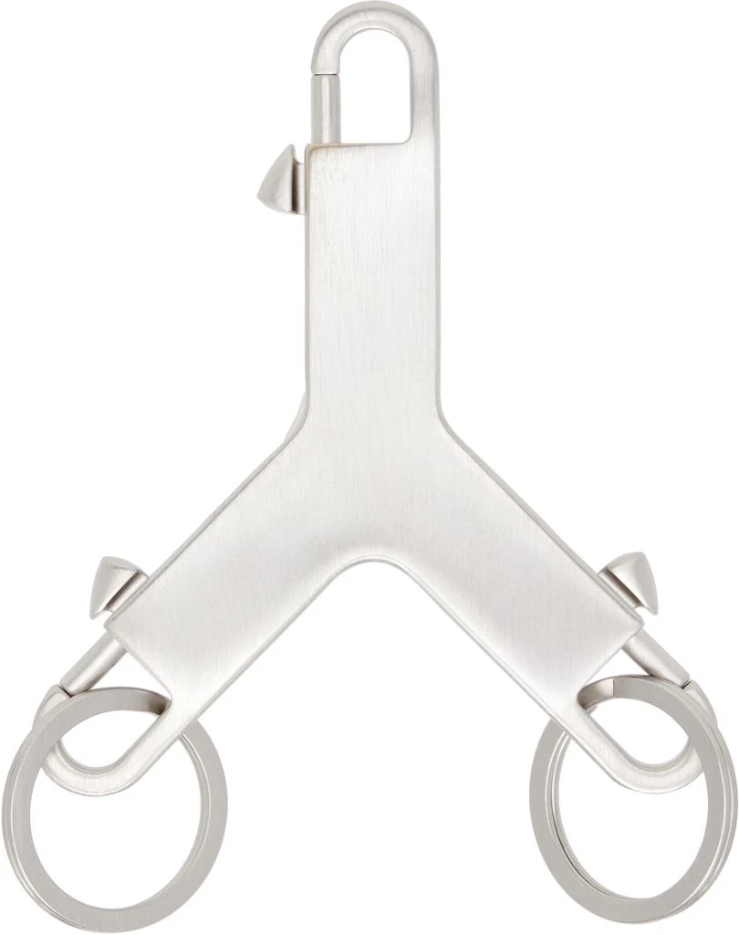 Rick Owens Silver Concordians Cerberus Keychain 2
