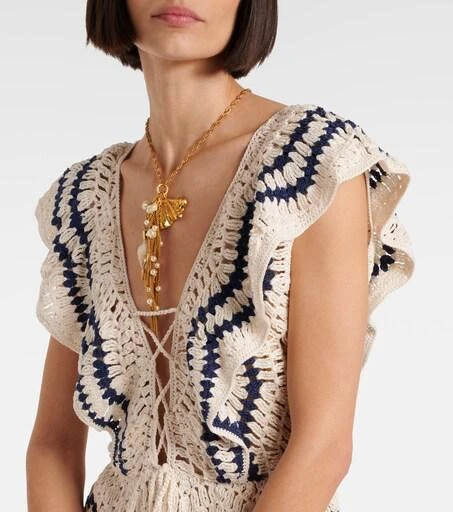 white christmas dresses Women's Crochet Dresses | Bianca Mini Dress | Anna Kosturova