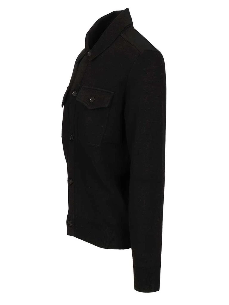 Tom Ford Tom Ford	Lontg-Sleeved Buttoned Cardigan 3