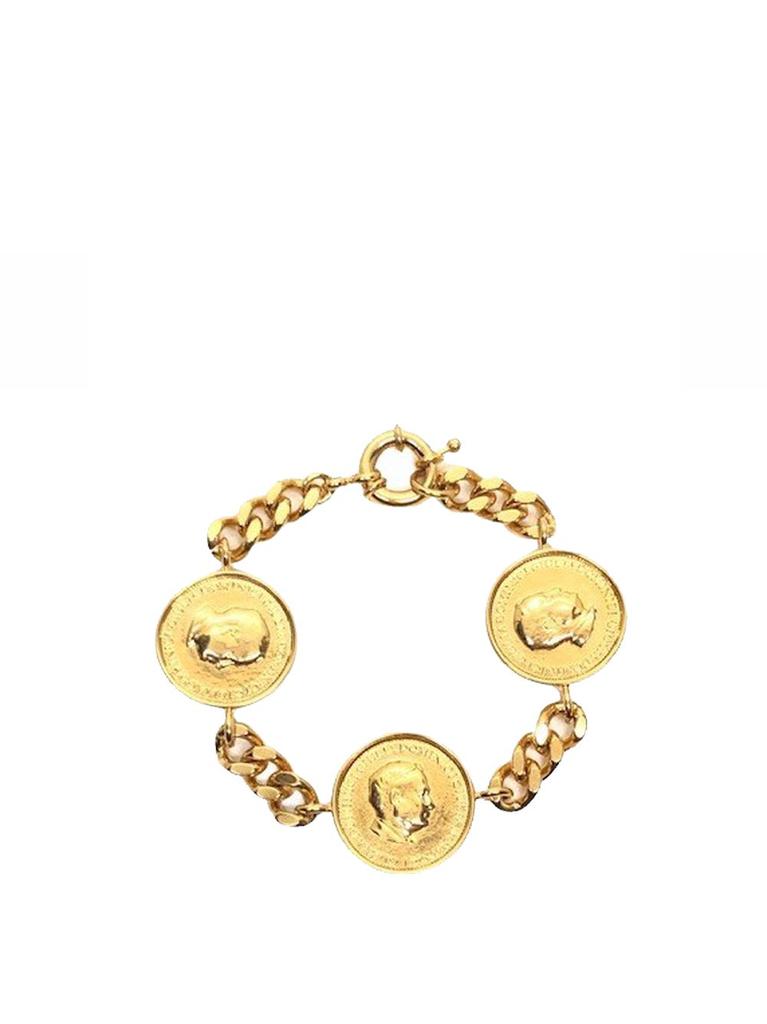 NA Elizabeth bracelet in gold plated brass