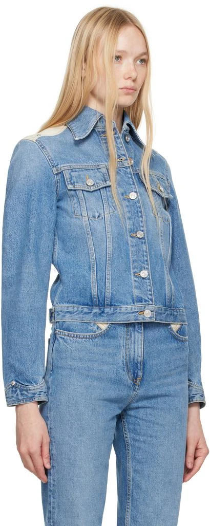 Givenchy Blue Yoke Denim Jacket 2